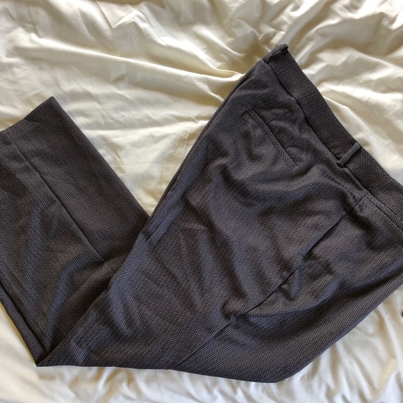 Lane Bryant 28R ‘Allie’ boot pant metallic chevron - Picture 7 of 10